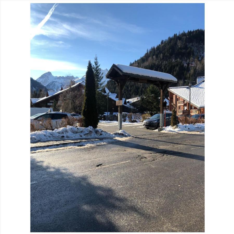 Bel Appartement En Residence Les Contamines-Montjoie Exterior foto