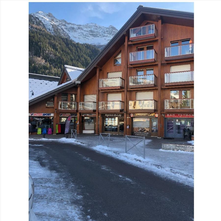 Bel Appartement En Residence Les Contamines-Montjoie Exterior foto