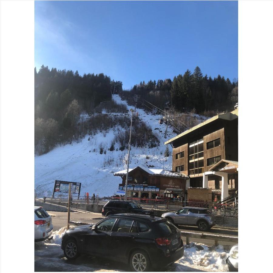 Bel Appartement En Residence Les Contamines-Montjoie Exterior foto